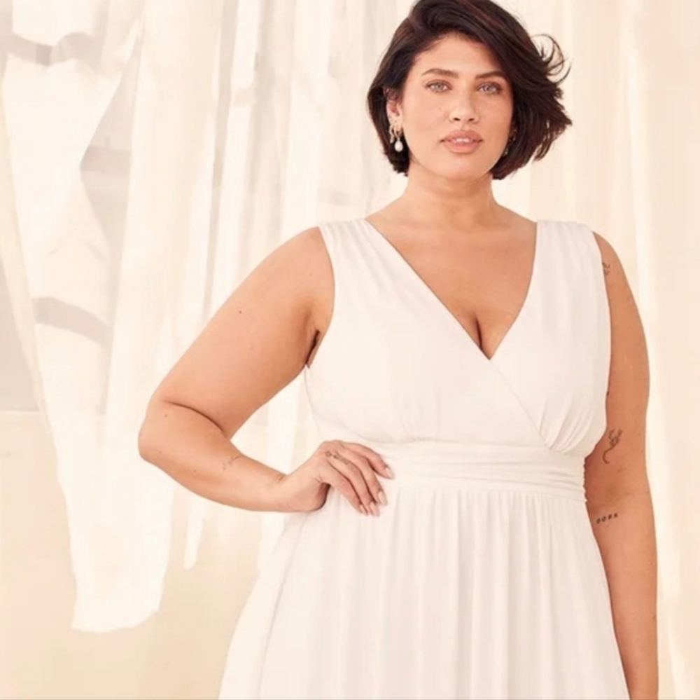 Thoughts of Hue White Dress